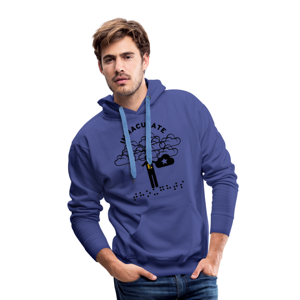 Immaculate Thoughts Men's Hoodie - royal blue