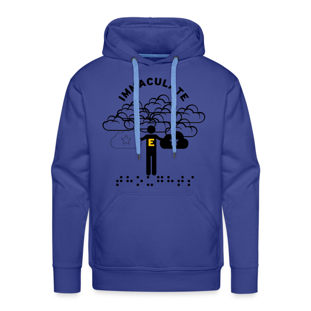 Immaculate Thoughts Men's Hoodie - royal blue