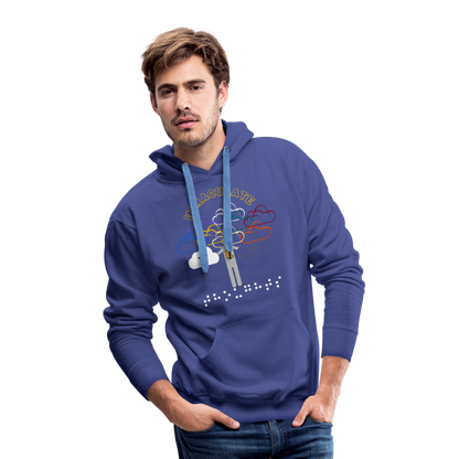 Immaculate Thoughts Men's Hoodie Color - royal blue