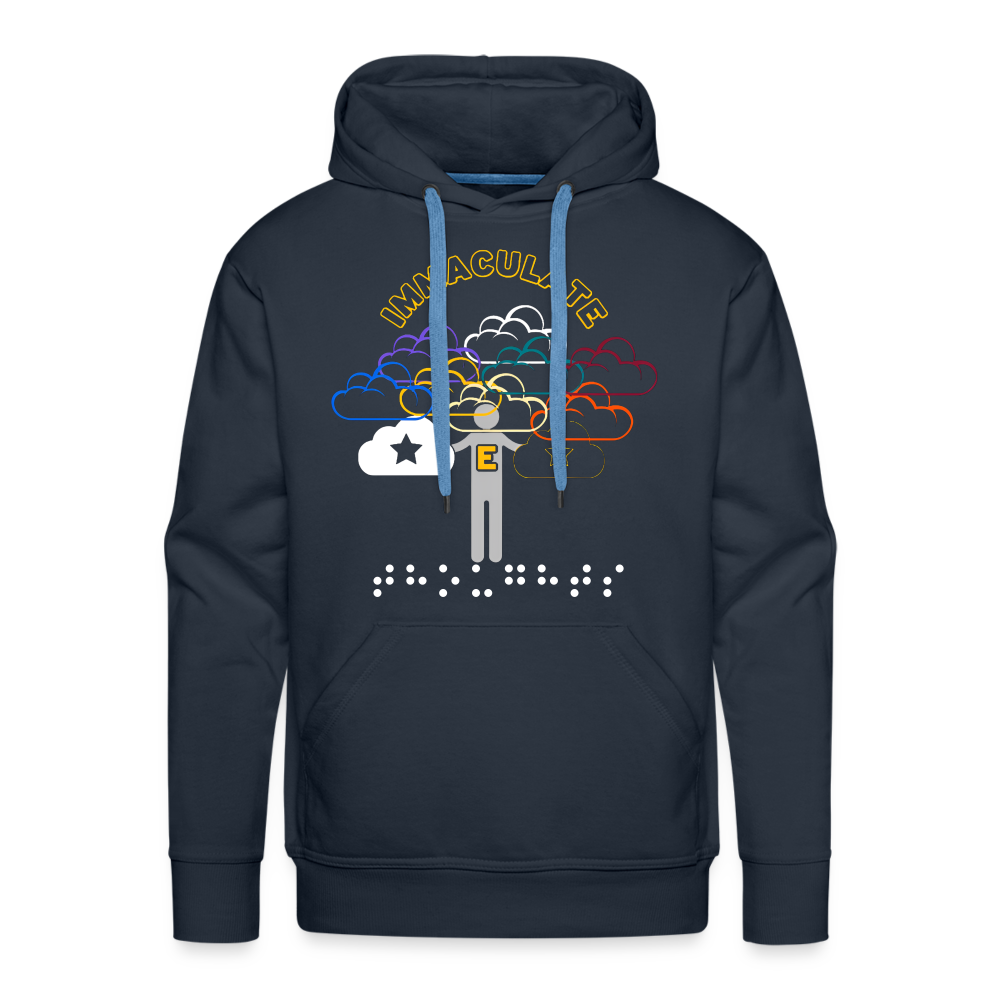 Immaculate Thoughts Men's Hoodie Color - navy