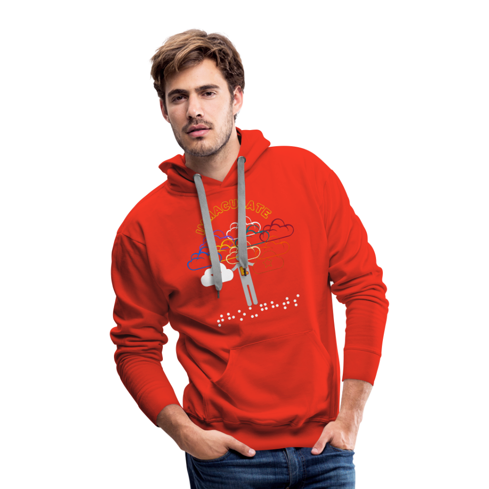 Immaculate Thoughts Men's Hoodie Color - red