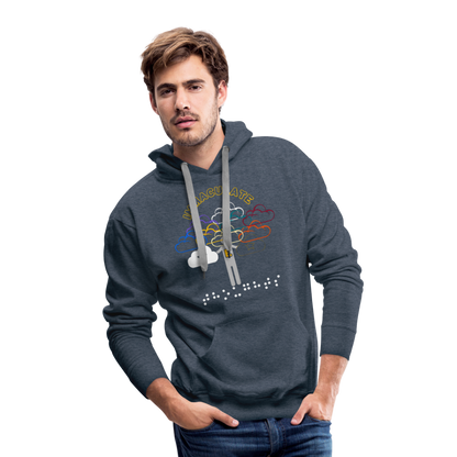 Immaculate Thoughts Men's Hoodie Color - heather denim